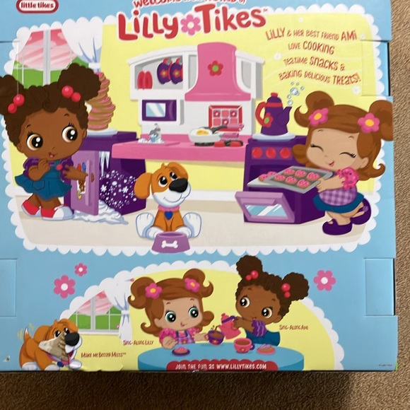 LILLY TIKES COOK AND BAKE KITCHEN BRAND NEW USE WITH LILLY, AMI AND TOMMY DOLLS - Picture 3 of 12